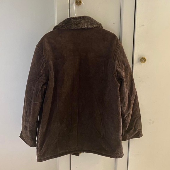 Brown Leather Jacket - Picture 3 of 3